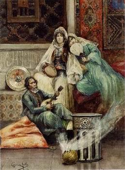 unknow artist Arab or Arabic people and life. Orientalism oil paintings 617 Germany oil painting art